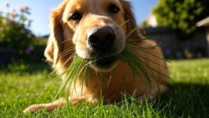 Why does my dog eat grass